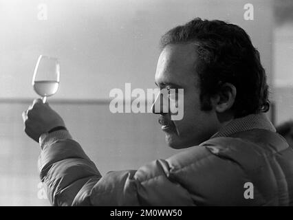 Salta City, dégustation de vins, 1976 Banque D'Images