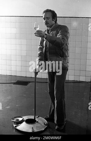 Salta City, dégustation de vins, 1976 Banque D'Images