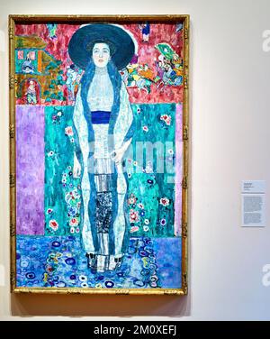 New York. Manhattan. États-Unis. Musée d'Art moderne Gustav Klimt. Adele Bloch Bauer II Banque D'Images