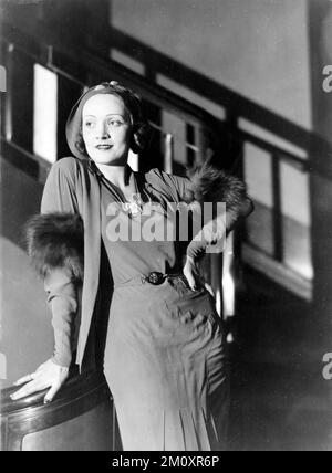 Marlene Dietrich, Marie Magdalene 'marlene' Dietrich (1901 – 1992) actrice et chanteuse américaine d'origine allemande Banque D'Images