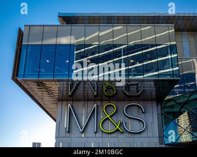 M&S Store au centre commercial Westfield Stratford City. Marks and Spencer Store Westfield Stratford City Londres. Banque D'Images