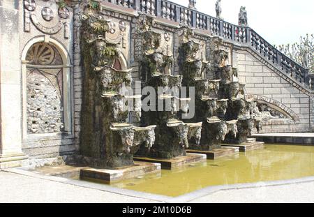 Schloss Herrenhausen à Hanovre, Allemagne Banque D'Images