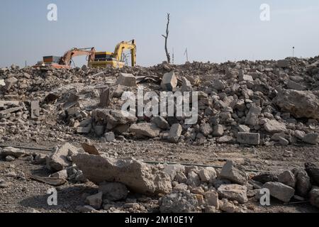 Irak, Mossoul, 2022-10-19. La ville de Mossoul et le patrimoine de son centre historique en reconstruction après avoir été la capitale de l'islam Banque D'Images