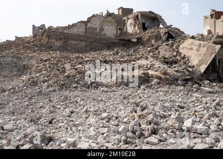 Irak, Mossoul, 2022-10-19. La ville de Mossoul et le patrimoine de son centre historique en reconstruction après avoir été la capitale de l'islam Banque D'Images