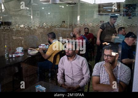 Irak, Mossoul, 2022-10-19. La ville de Mossoul et le patrimoine de son centre historique en reconstruction après avoir été la capitale de l'islam Banque D'Images