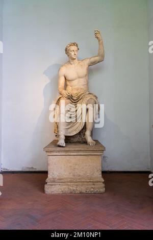 Musée archéologique Antonio Salinas. Palerme. Sicile. Banque D'Images