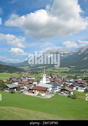 Ellmau am Wilden Kaiser,Autriche,Tirol Banque D'Images