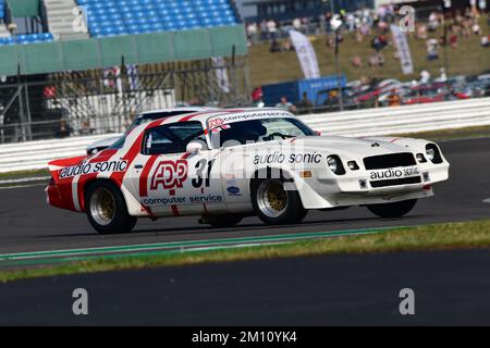 James Thorpe, Sean McInerney, Chevrolet Camaro, une grille impressionnante pour le Tony dron Memorial Trophée pour MRL Historic Touring Cars, une course de 45 minutes o Banque D'Images