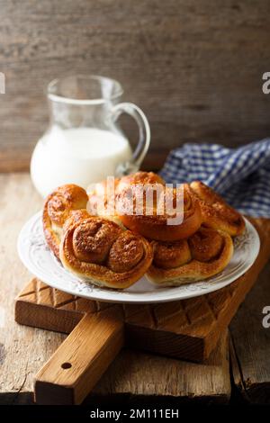 Biscuits faits maison aux oreilles d'éléphant Banque D'Images