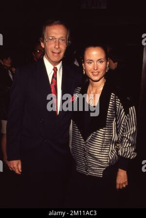 Bernie Kopell et Yolanda Veloz Mars 1991 crédit: Ralph Dominguez/MediaPunch Banque D'Images