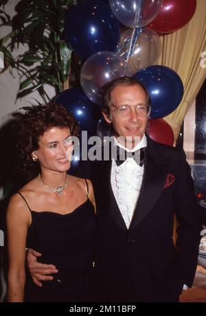 Bernie Kopell et Yolanda Veloz Circa années 1980 crédit: Ralph Dominguez/MediaPunch Banque D'Images