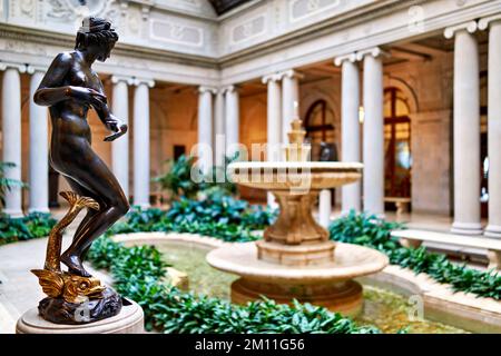 New York. Manhattan. États-Unis. La collection Frick Banque D'Images