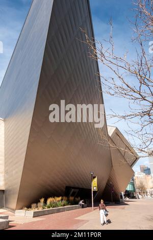 Le musée d'art de Denver (DAM), le centre civique, Denver, Colorado, États-Unis Banque D'Images