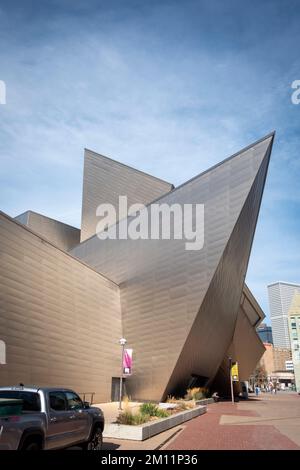 Le musée d'art de Denver (DAM), le centre civique, Denver, Colorado, États-Unis Banque D'Images