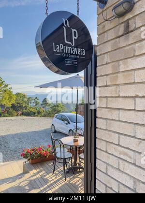 Amérique du Sud, Colombie, Departamento Antioquia, Concordia, café la Primavera à Concordia Banque D'Images