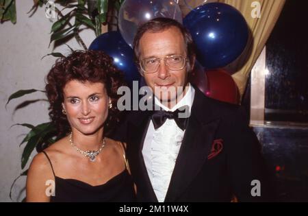 Bernie Kopell et Yolanda Veloz Circa années 1980 crédit: Ralph Dominguez/MediaPunch Banque D'Images