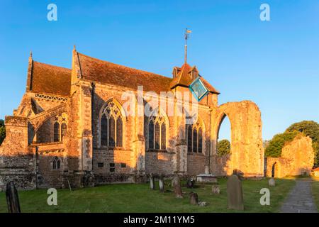 Angleterre, Sussex de l'est, Winchelsea, Eglise de St Thomas Banque D'Images