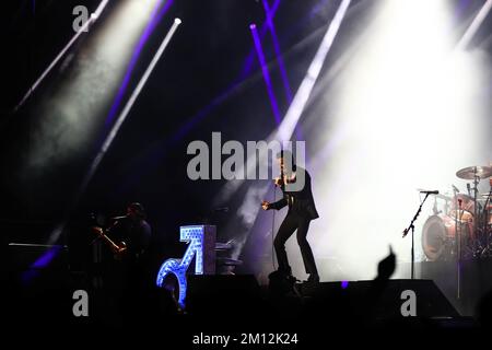 Boston Calling - The Killers en concert Banque D'Images