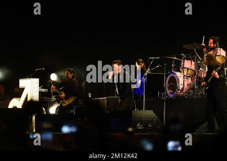 Boston Calling - The Killers en concert Banque D'Images