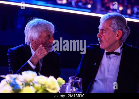 Murray Gordon, portrait, Médaille de l'innovation du Président de la FIA - Prix donneur avec Ecclestone Bernie lors de la cérémonie de remise du Prix FIA 2022 à Fiere de Bologne, on 9 décembre 2022 à Bologne, Italie - photo Damien Saulnier / DPPI Banque D'Images