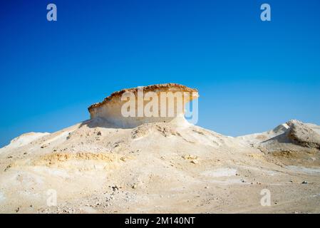 Formation de Zekreet Rock - Qatar Banque D'Images