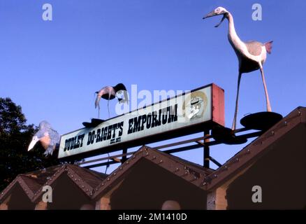 Dudley do Rights Emporium boutique de cadeaux à Jay Ward Productions sur Sunset Boulevard à Los Angeles, CA vers 1977. Banque D'Images