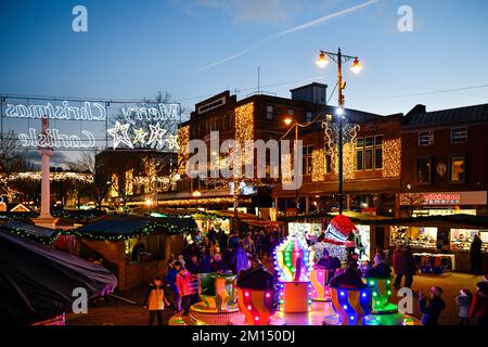 Marché de Noël de Carlisle 2022 : 3 décembre 2022 Banque D'Images