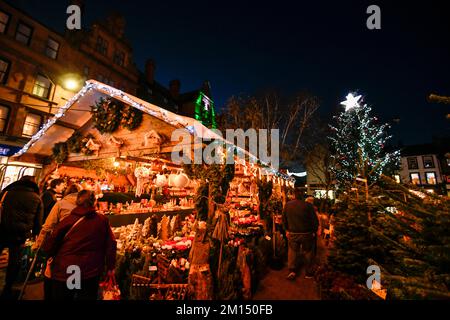 Marché de Noël de Carlisle 2022 : 3 décembre 2022 Banque D'Images