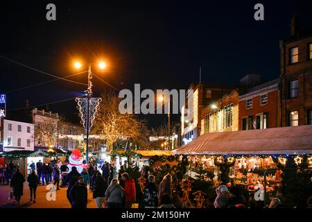 Marché de Noël de Carlisle 2022 : 3 décembre 2022 Banque D'Images