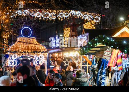 Marché de Noël de Carlisle 2022 : 3 décembre 2022 Banque D'Images