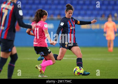 Barcelone, Espagne. 10th décembre 2022. Marta Torrejon du FC Barcelone en action pendant le match de la Liga F entre le FC Barcelone et Alhama CF au stade Johan Cruyff à Barcelone, Espagne. Crédit : DAX Images/Alamy Live News Banque D'Images