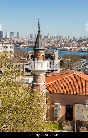 Une vue de la Corne d'Or d'Istanbul Banque D'Images