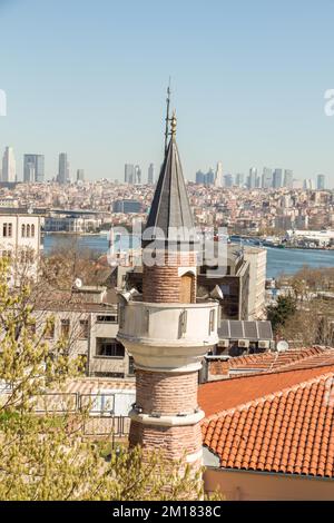 Une vue de la Corne d'Or d'Istanbul Banque D'Images