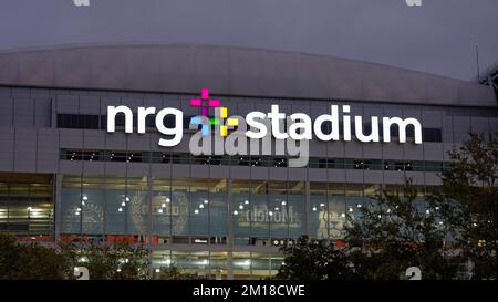 NRG Stadium Houston - stade de l'équipe de football des Houston Texans - HOUSTON, ÉTATS-UNIS - 02 NOVEMBRE 2022 Banque D'Images