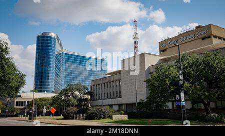 The Dallas Morning News in Downtown - DALLAS, ÉTATS-UNIS - 30 OCTOBRE 2022 Banque D'Images