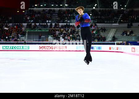 Turin, Italie, le 10th décembre 2022. Ilia Malinin des États-Unis se produit dans le programme de patinage libre pour hommes à Palavela, Turin. Date de la photo : 10th décembre 2022. Crédit photo à lire: Jonathan Moscrop/Sportimage crédit: Sportimage/Alay Live News Banque D'Images
