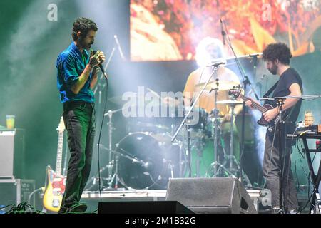 Devendra Banhart. La musique remporte le Festival Banque D'Images