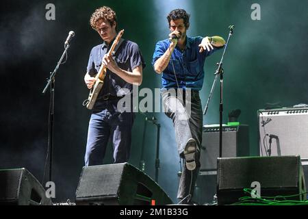 Devendra Banhart. La musique remporte le Festival Banque D'Images