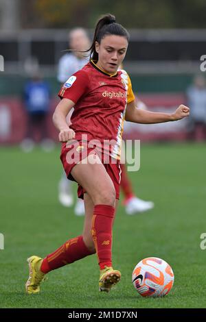 Rome, Italie , 11 décembre, , 2022 photographié de gauche à droite, Annamaria Serturini d'AS Roma Pendant le championnat de football féminin série a match Roma / Juventus crédit: Massimo Insabato / Alay Live News Banque D'Images