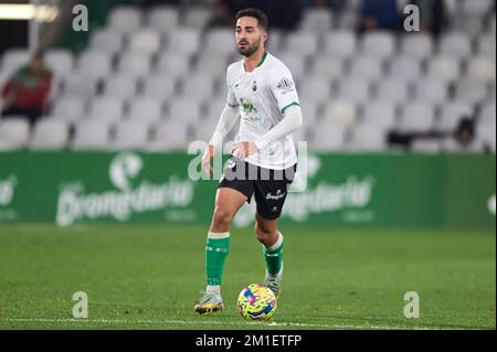 Ruben Gonzalez de Real Racing Club pendant la Liga SmartBank au stade El Sardinero le 11 décembre 2022 à Santander, Cantabria, Espagne. Banque D'Images