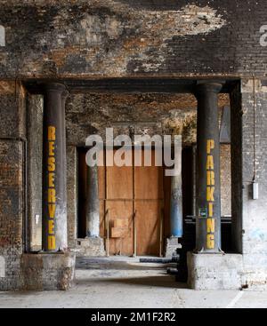 Arches de Londres. Imagerie industrielle, divers sites, Inde. Architecte: n/a, 2022. Banque D'Images