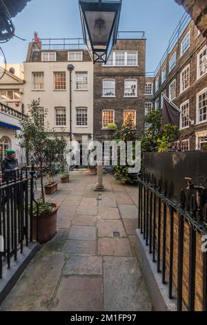 Pickering place, St James's Mayfair, Londres, SW1. Banque D'Images