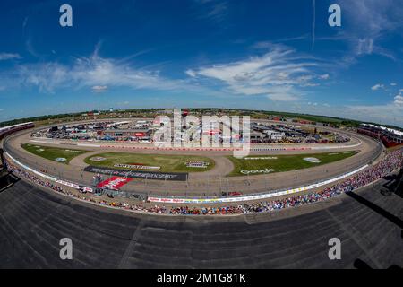 Iowa Speedway accueille la SÉRIE INDYCAR pour le HY-VEEDEALS.COM 250 à Newton, IA, Etats-Unis. Banque D'Images