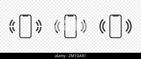 Icônes de téléphone en sonnerie. Icônes de la ligne directe. Vecteur d'icône d'appel. Vecteur d'icône de téléphone. Illustration vectorielle Illustration de Vecteur