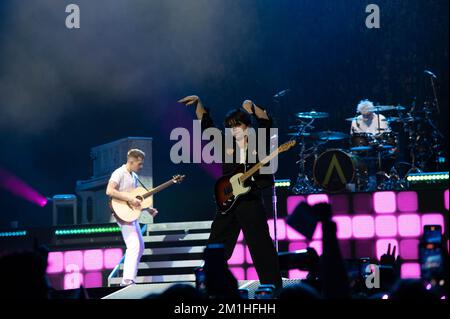 Brad Simpson des VAMs se présentant à OVO Hydro à Glasgow le 8th décembre 2022 Banque D'Images