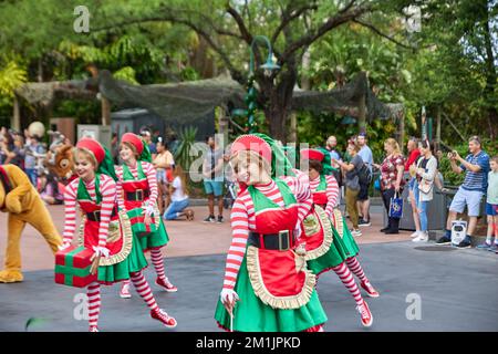 11 décembre 2022. Orlando, Floride, États-Unis. Les studios Hollywood de Disney sont accessibles à pied. Disney's Hollywood Studios est un parc à thème du Walt Disney World Resort Banque D'Images