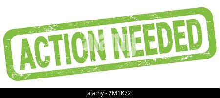 LE TEXTE DE L'ACTION REQUISE doit être écrit sur l'enseigne rectangulaire verte. Banque D'Images