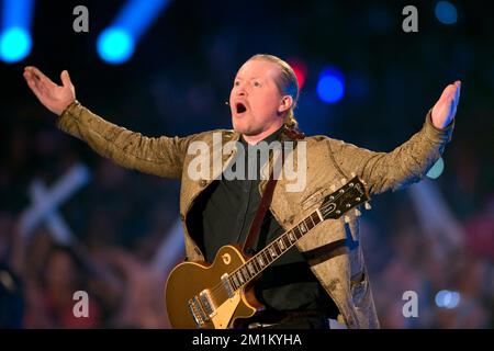 PHOTO D'ARCHIVE : Joey KELLY sera 50 sur 20 décembre 2022, Joey KELLY, musicien, la famille Kelly, Allemagne, groupe, groupe musical, chant, chant, Concert, performance, spectacle, 'Schlagerchampions - le grand festival du meilleur' sur 12 janvier .2019 dans le Velodrom Berlin, Â Banque D'Images