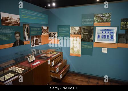 Musée José Rizal, fort Santiago, Manille, Philippines, 15 juillet, 2022, le Museo ni Jose Rizal, montrant l'histoire des Philippines et José Rizal Banque D'Images