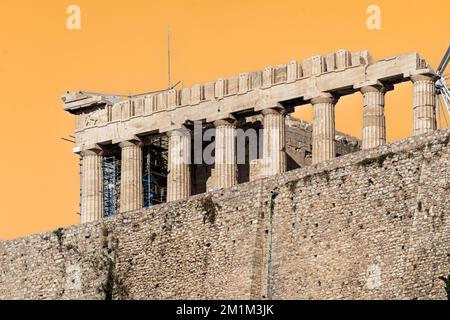 Acropole d'Athènes (Cecropia) en Grèce Banque D'Images